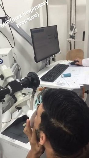 Maximum inspiratory pressure technique