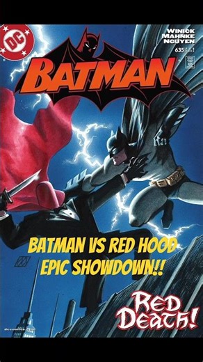Red Hood Confronts Batman in Brutal Rooftop Showdown| Doug Mahnke Animation