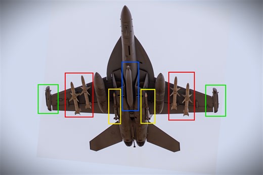U.S. Central Command Reveals EA-18G Growler Loadout for Air Defense Suppression in Operation Epic Fury