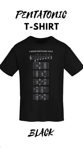 A MINOR PENTATONIC T SHIRT