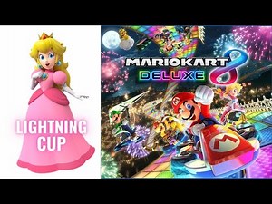 Princess Peach Plays Lightning Cup - Mario Kart 8 Deluxe (Mercedes Benz Gameplay)