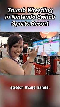 We've Played Thumb Wrestling in Nintendo Switch Sports Resort! 👍 #nintendo #thumbwrestling