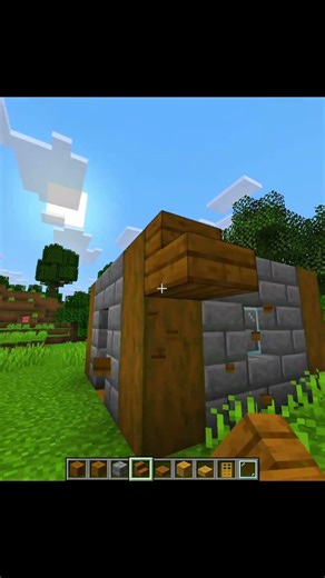 Minecraft Tiny House #Minecraft #shorts