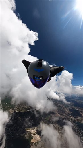 GoPro on Instagram: "Dodging cotton balls with $500 #GoProAwards recipient @dwhaibe 🌤️ Did you know that #GoProMAX2 will automatically remove the mount it’s attached to in the final video 🪄 #GoPro #Wingsuiting #Wingsuit #Skydiving #Skydive #POV"
