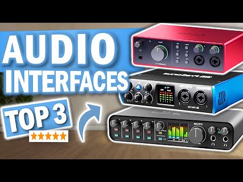 AUDIO INTERFACE kaufen: Top 3 Audio Interfaces 2025 im Vergleich!
