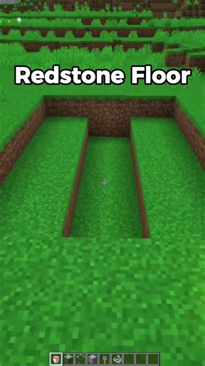 Minecraft Redstone Floor 💀 #minecraft #minecraftshorts