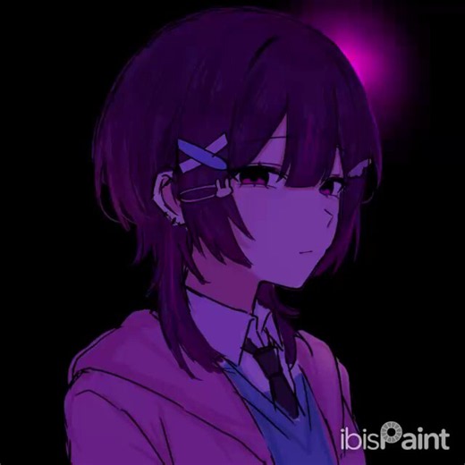 最近流行ってる光がくるくる回るやつ創作でアニメーションを作りました