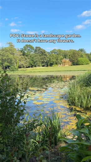 True, Stowe Gardens is mostly about the picturesque views, but there are plenty of blooms for flower-lovers. If you've not visited the café courtyard recently, you're in for a real treat. Video description: Opening scene of a picturesque view of a lake with a temple and blue sky, then short clips of different flowers. #Stowe #StoweGardens #summerflowers | National Trust London and South East