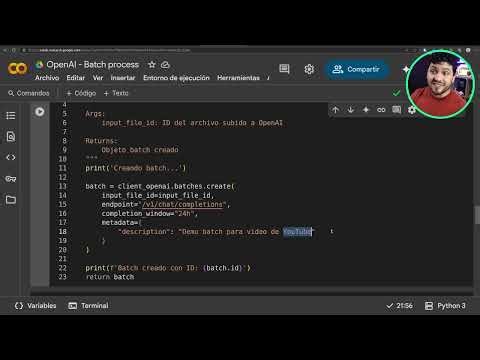 OpenAI API: Tutorial COMPLETO Part 6 | Batch API