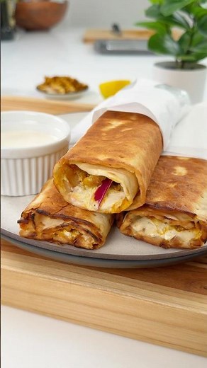 Viral Chicken Shawarma Wrap