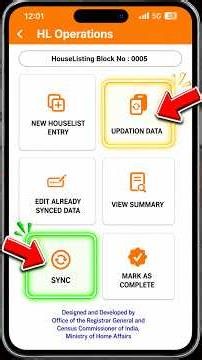 जनगणना 2027 : Data Sync & Update Kaise Karen #census2027