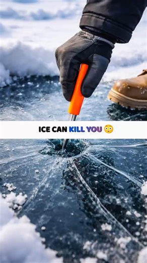 Don’t Step on Ice Before This Test! ❄️😳 #Shorts