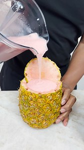 Pink Pineapple Rum Smoothie | Tipsy Bartender