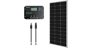Pick up Renogy's 100W solar panel and 10A PWM charge controller for $113 in today's New Green Deals