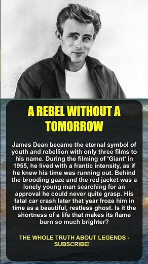 FROZEN IN TIME at Twenty-Four: James Dean #JamesDean #Hollywood #Rebel