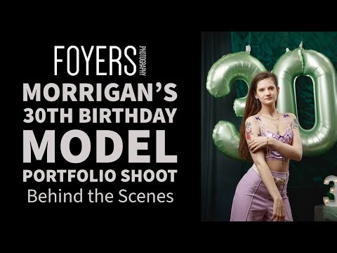 Behind the Scenes: Morrigan’s 30th Birthday Model Portfolio Shoot (Fashion + Editorial Portraits)