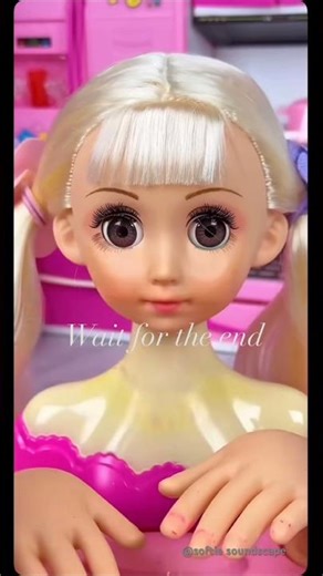 "Satisfying With Unboxing Doll Makeup Set,"#shorts #youtubeshorts