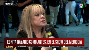 Ednita Nazario llega al Show del Mediodía y conquista a todos con su imponente voz | Color Visión, siempre lo mejor | Color Vision Canal 9