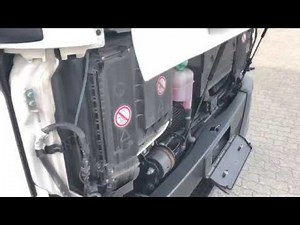 Truck headlight lamp bulb replacement H7 bulb MAN TGL 12.250 lighting instructions