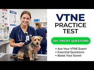 Pass The 2026 VTNE Veterinary Technician National Exam Practice Test Simulation Questions