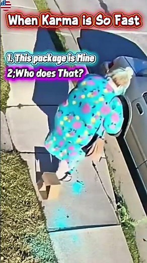 Porch exploding package with glitter #porchpiratecaught Part 2 #glitter #package #prank #usa