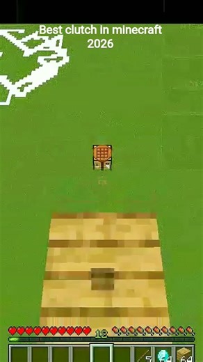 best clutch in minecraft 2026 😂#minecraft