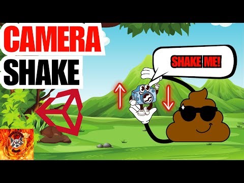 How to Camera Shake in Unity during jump - easy (Unity Tutorial)