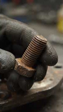 This Rusted Bolt Looked Impossible to Remove… Until THIS! 😱🔩