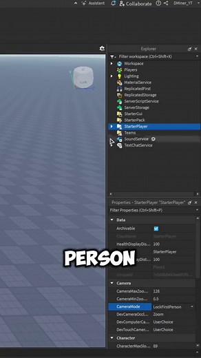 Creating Realistic First Person Camera in Roblox Studio