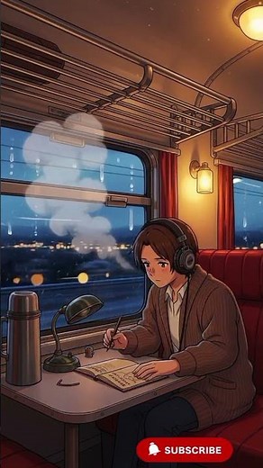 Lofi Hip Hop Radio ⛈️ Rainy Night Train 🚂 Beats to Sleep/Study to