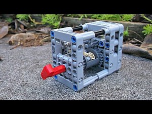 Lego Technic Compact Automatic CVT Gearbox with Instructions