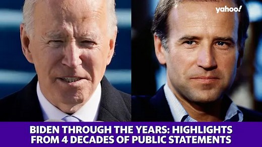 Joe Biden through the years: Highlights from four decades of public statements