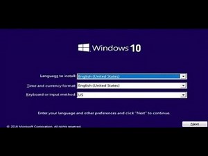 How to install Windows 10/11 from usb