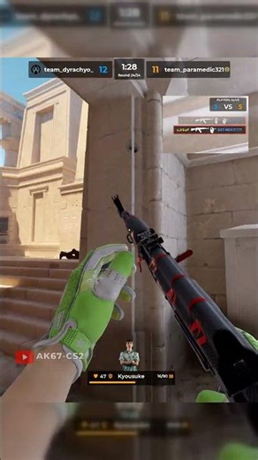 Kyousuke ACE Anubis New Season #cs2 #teamfalcons #csanubis #counterstrike2