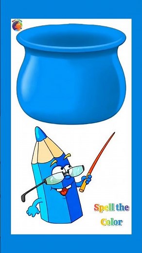 Spell the color blue|| spelling of blue 🔵💙 #spelling