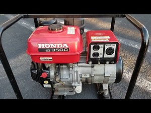 OFF GRID GENERATOR: HONDA EZ3500 120/240V GENERATOR