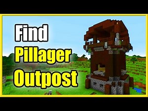 How to FIND a PILLAGER OUTPOST in Minecraft ✅ 2025 Guide | Locate Pillager Outposts Easily