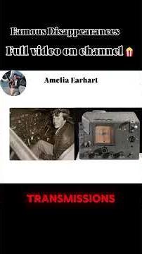 The Pilot Who Vanished Into Thin Air #AviationHistory #Shorts