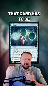 Lorwyn Throwback Spotlight: Ponder!