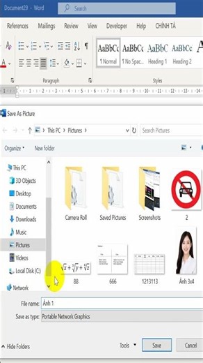 How to save images in Word #viral #shorts #wordtips