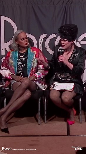 Is this still recording… Watch the Roscoe’s Viewing Party with Raja Gemini, Thorgy Thor, Naysha Lopez, Batty Davis, and Kara Mel D’Ville now on our YouTube channel. Link in bio.