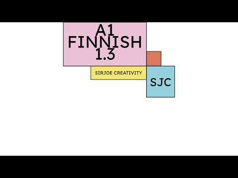 LEARN FINNISH A1 LESSON 3 RYTHM OF THE VOWELS