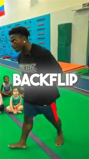 Speed became a backflip teacher!
