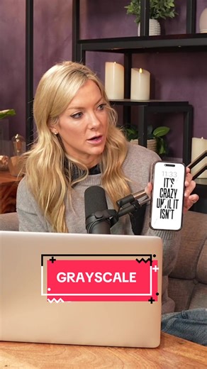 Enable Grayscale Mode for Better Screen Time