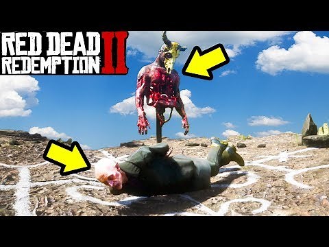 What Happens if You Take The Vampire to Pagan Ritual Site in Red Dead Redemption 2?