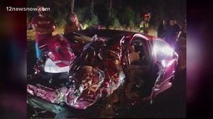 'I can't believe she's alive' | Hardin County woman escapes horrific crash without injury