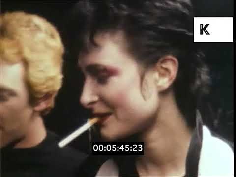 1977 Siouxsie and the Banshees Backstage at The Roxy, London | Don Letts | Premium Footage