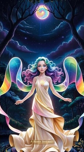 DIY Rainbow Hair & Glowing Dress! COSPLAY Guide to the Ethereal Goddess