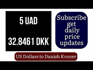 US Dollar to Danish Kroner Forex Money Exchange Rates Today 25 April 2025 USD to DKK