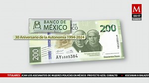 Nuevo billete de 200 pesos